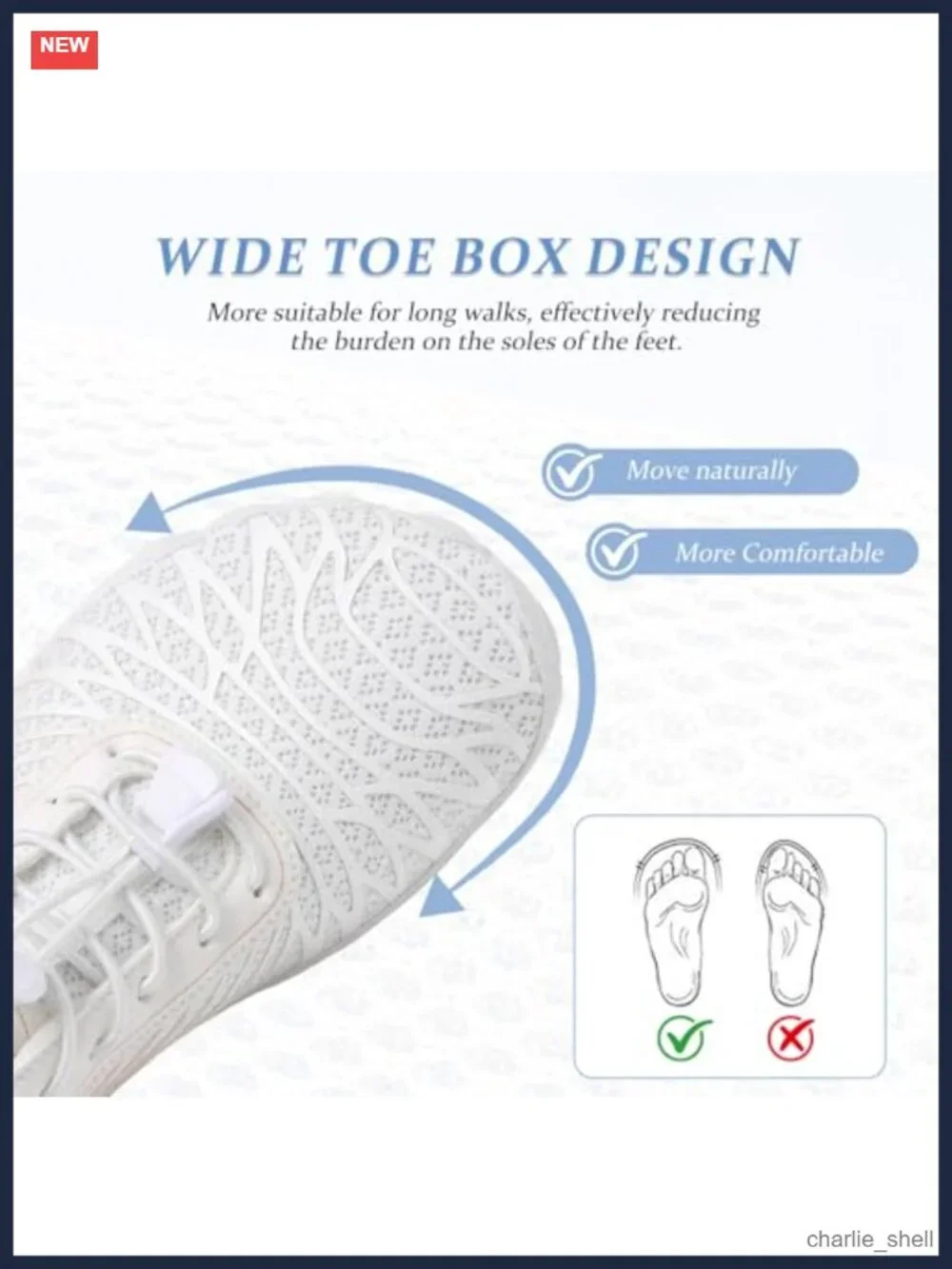 Barefoot Shoes Wide Toe Box Non-Slip Mesh Water Hiking Trail Sneakers